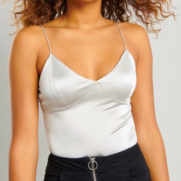 Garage Tops - Satin Bodysuit